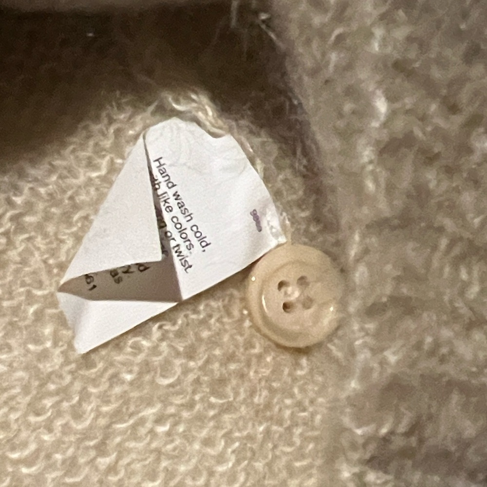 J. Crew vintage mohair cardigan preppy style collegiate - Picture 5 of 8
